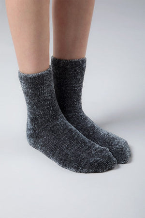 Fuzzy Chenille Socks